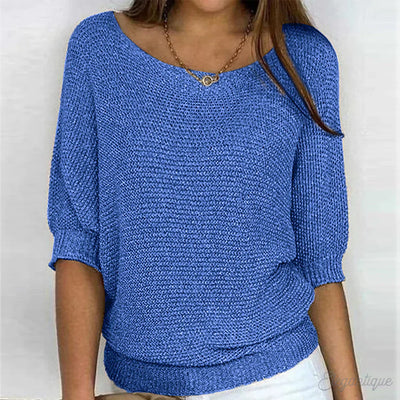 Eunice™ – Relaxed Knit Top