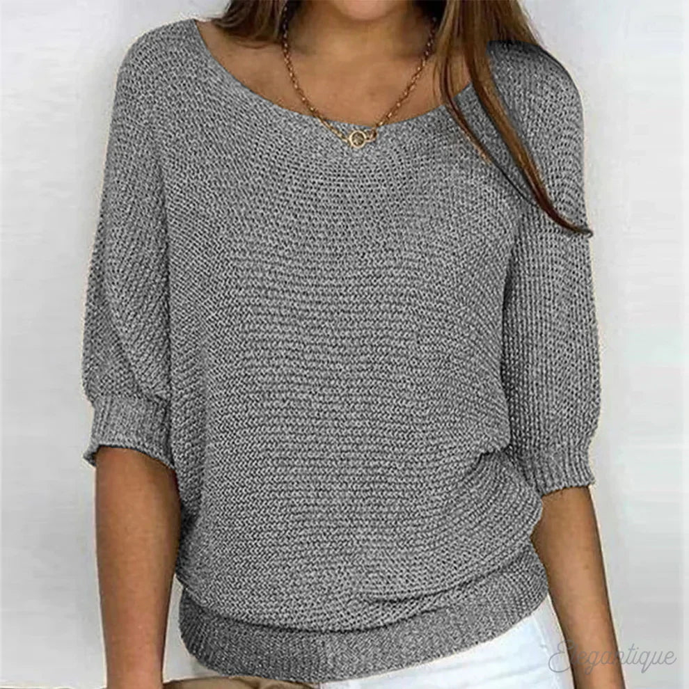 Eunice™ – Relaxed Knit Top