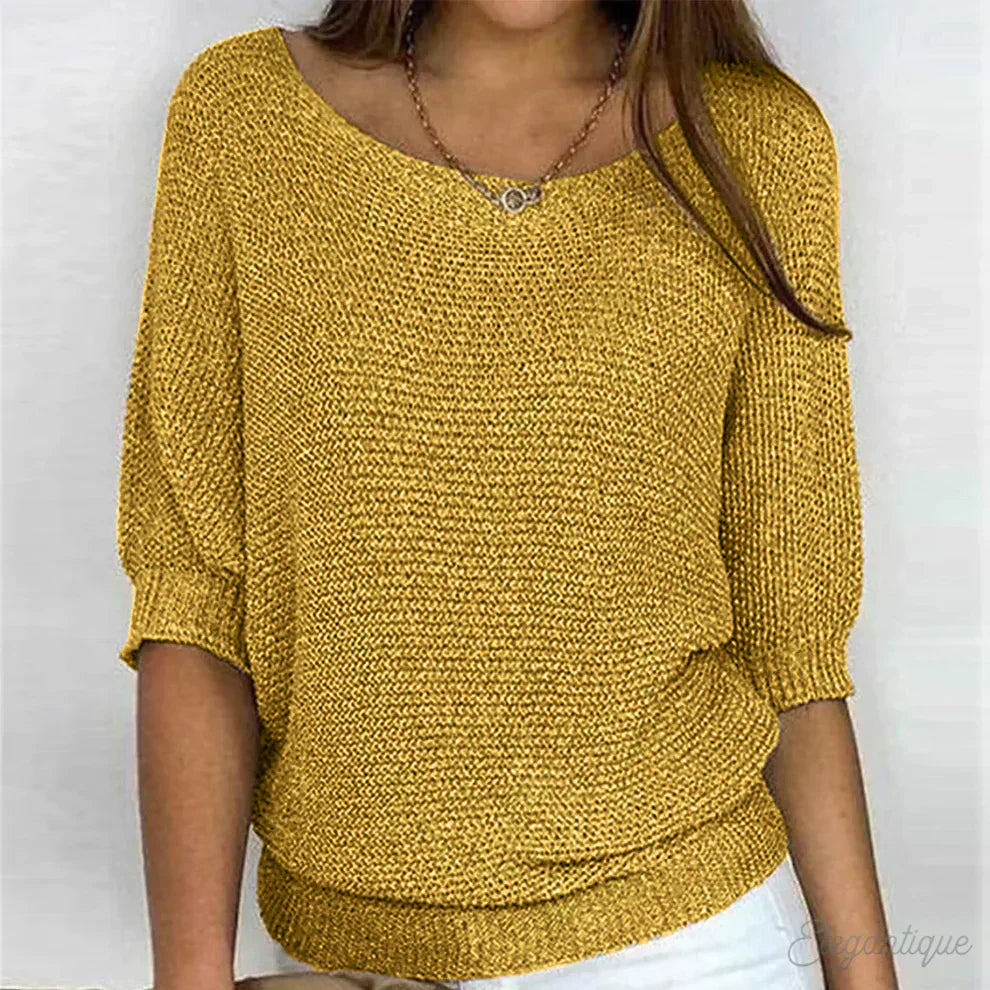 Eunice™ – Relaxed Knit Top