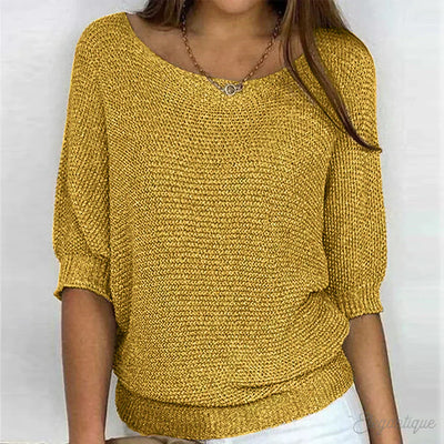 Eunice™ – Relaxed Knit Top