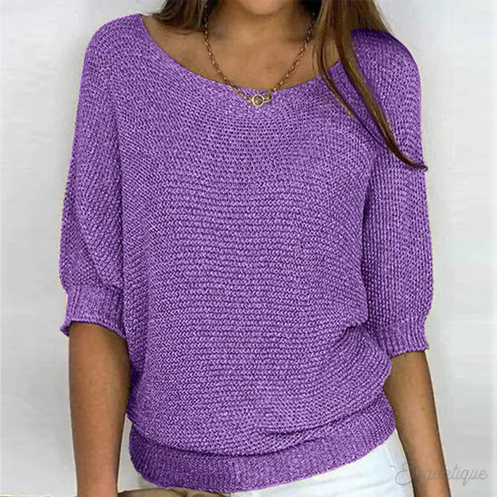 Eunice™ – Relaxed Knit Top